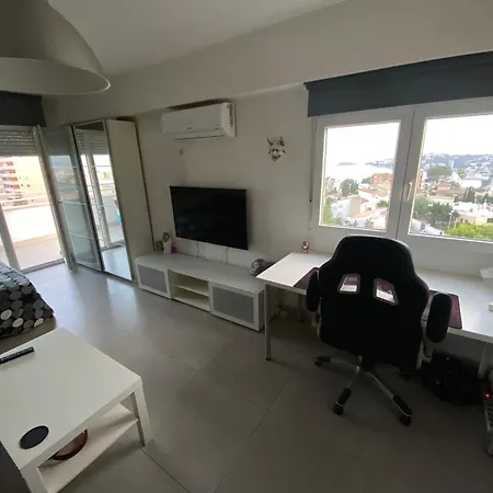 Estudio Con Terraza Y Vistas Al Mar 500 Metros De Cala Mayor Playa Apartment