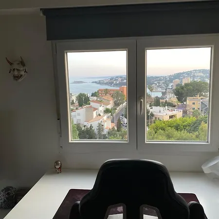 Estudio Con Terraza Y Vistas Al Mar 500 Metros De Cala Mayor Playa Apartment